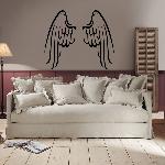 Exemple de stickers muraux: Ailes d'ange (Thumb)
